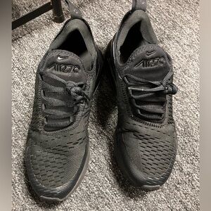Nike Air Max 270 Black BQ Big Kids Size 7 No Box Athletic Designer